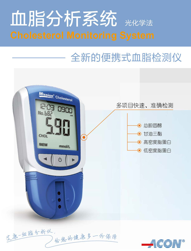 艾科血脂检测仪|家用|医用|关爱家人健康